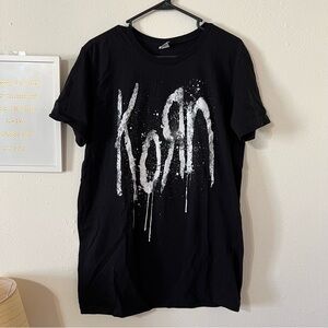 KORN graphic black shirt